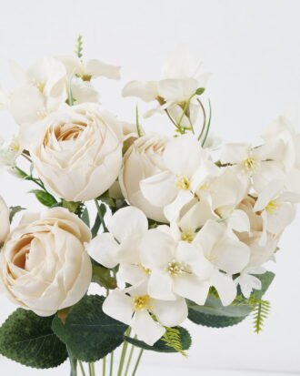 Artificial Flower 30*30*45cm Rose bush *9 GS-27422002-C1 Flowers Bush YeahFlower is one of Chinese leading OEM manufacturers and exporters , supplying the silk flowers, wholesale artificial trees