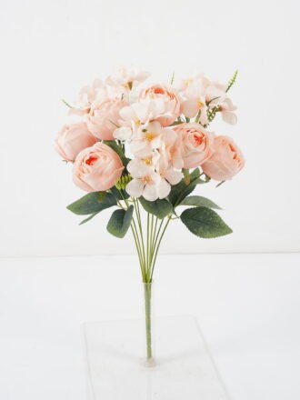 Artificial Flower 30*30*45cm Rose bush *9 GS-27422002-C1 Flowers Bush 3,000+ sqm showroom with thousands of artificial flowers, plants & trees ready for global sourcing.