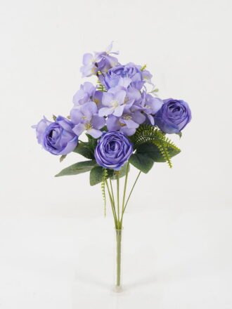 Artificial Flower 30*30*45cm Rose bush *9 GS-27422002-P1 Flowers Bush 3,000+ sqm showroom with thousands of artificial flowers, plants & trees ready for global sourcing.