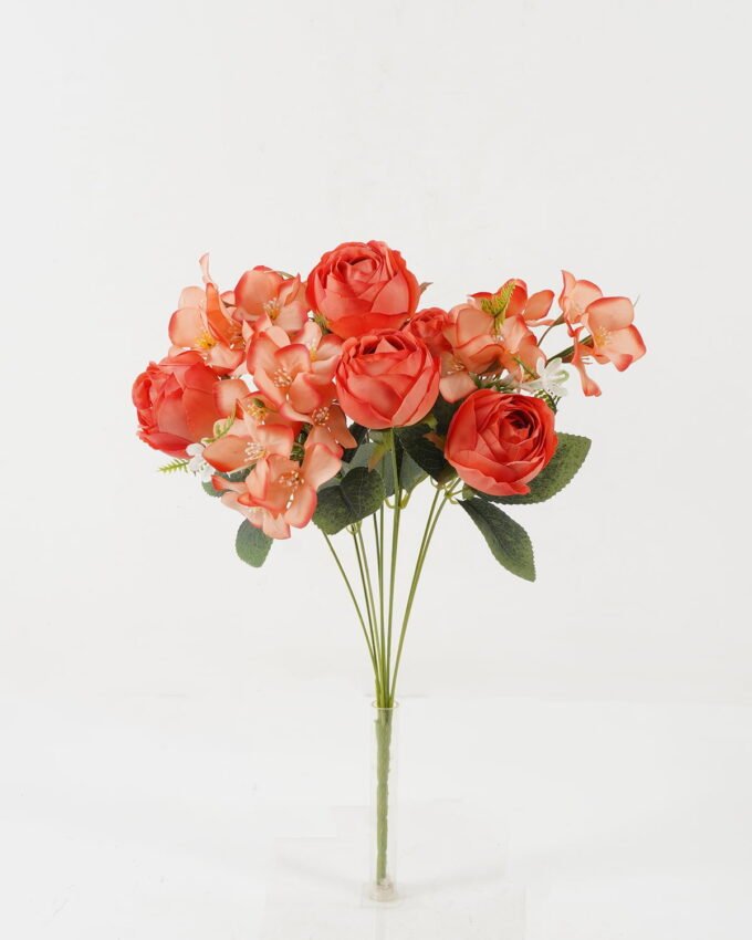 Artificial Flower 30*30*45cm Rose bush *9 GS-27422002 Flowers Bush YeahFlower is one of Chinese leading OEM manufacturers and exporters , supplying the silk flowers, wholesale artificial trees
