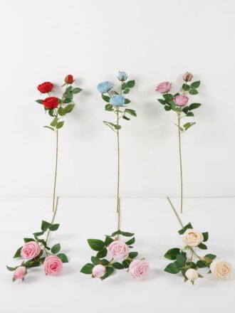 Artificial Flower 18*100cm Camellia*5 GS-26222023 Single Flowers 3,000+ sqm showroom with thousands of artificial flowers, plants & trees ready for global sourcing.