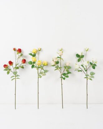 Artificial Flower 20*20*62cm Rose single stem *5 GS-27422005 Single Flowers YeahFlower is one of Chinese leading OEM manufacturers and exporters , supplying the silk flowers, wholesale artificial trees