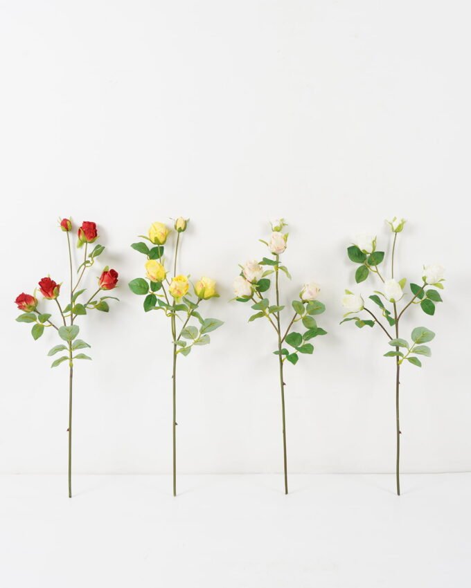 Artificial Flower Rose single stem 5 GS-27422005_2 Artificial Flower 20*20*62cm Rose single stem *5 GS-27422005 Single Flowers YeahFlower is one of Chinese leading OEM manufacturers and exporters , supplying the silk flowers, wholesale artificial trees