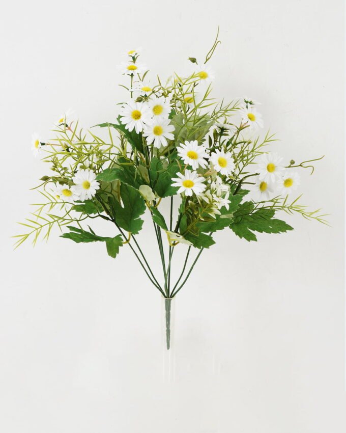 Artificial Flower 30*30*42cm Symphyotrichum *9 bush GS-16822033-W1 Flowers Bush 3,000+ sqm showroom with thousands of artificial flowers, plants & trees ready for global sourcing.