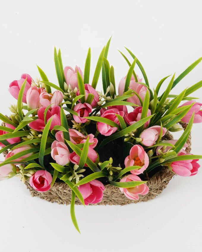 Artificial Flower Tulip in Basket GS-03322087-P1_6 Artificial Flower 25*19*19cm Tulip in Basket GS-03322087-P1 Potted Flowers&Plants YeahFlower is one of Chinese leading OEM manufacturers and exporters , supplying the silk flowers, wholesale artificial trees
