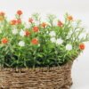 Artificial Flower 26*16*19cm Wild flowers in Basket GS-03322094-O1 Potted Flowers&Plants YeahFlower is one of Chinese leading OEM manufacturers and exporters , supplying the silk flowers, wholesale artificial trees