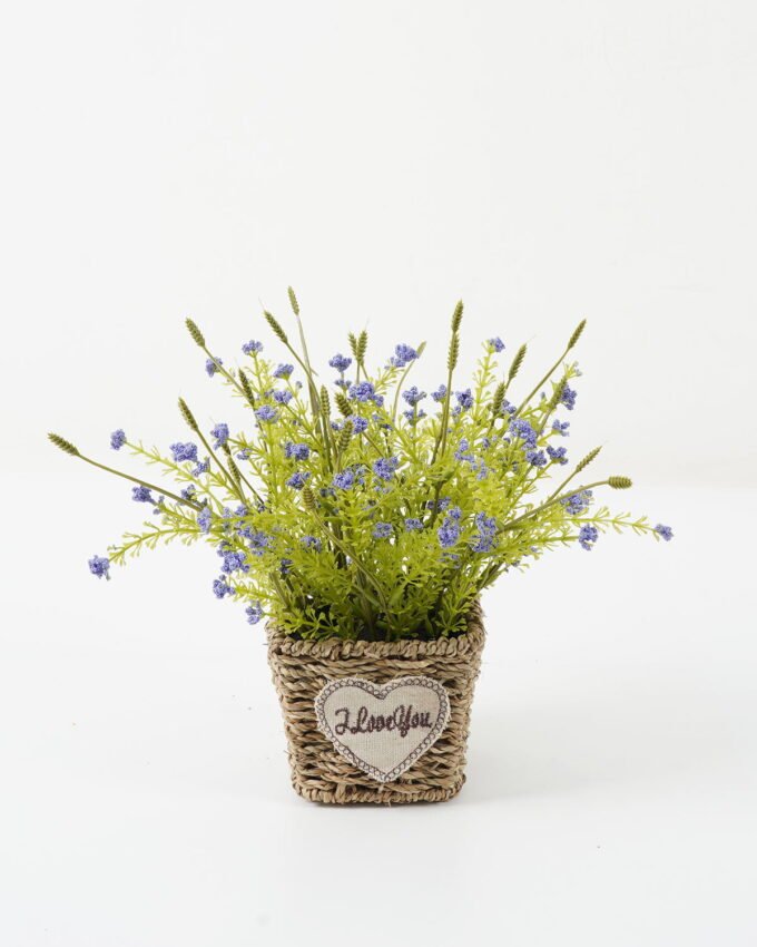 Artificial Flower 25*25*28cm Wild flowers in Basket GS-03322096-Y1 Potted Flowers&Plants YeahFlower is one of Chinese leading OEM manufacturers and exporters , supplying the silk flowers, wholesale artificial trees