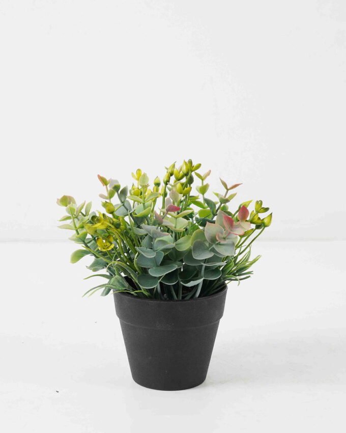 Artificial Flower Wildflower Eucalyptus in PP pot GS-03322080-G1 Artificial Flower 17*17*18cm Wildflower Eucalyptus in PP pot GS-03322080-G1 Potted Flowers&Plants YeahFlower is one of Chinese leading OEM manufacturers and exporters , supplying the silk flowers, wholesale artificial trees