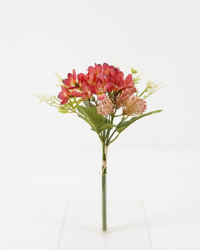 Artificial Flower 23*23*39cm Winter jasmine*3 bundle GS-49622015-R1 Bouquet YeahFlower is one of Chinese leading OEM manufacturers and exporters , supplying the silk flowers, wholesale artificial trees