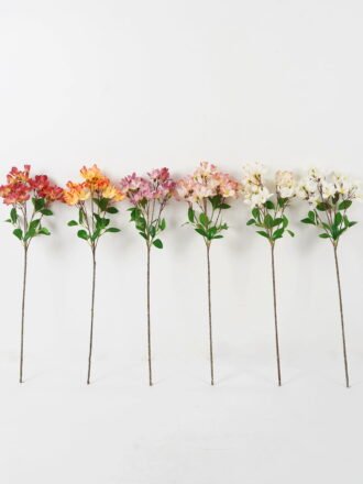 Artificial Flower 23*23*80cm leaves single stem GS-49622007 Single Flowers 3,000+ sqm showroom with thousands of artificial flowers, plants & trees ready for global sourcing.