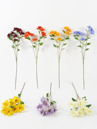 Artificial Flower 25*25*75cm Peony *3 single stem GS-26222011 Single Flowers 3,000+ sqm showroom with thousands of artificial flowers, plants & trees ready for global sourcing.