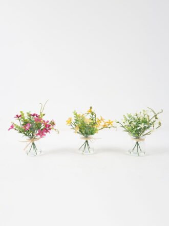 Artificial Flower 25*25*23cm Mix rose hydrangea in ceramic pot GS-16822018 Potted Flowers&Plants 3,000+ sqm showroom with thousands of artificial flowers, plants & trees ready for global sourcing.