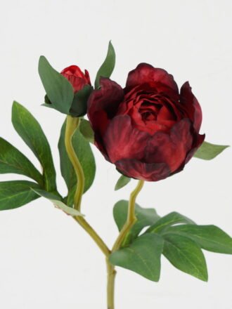 Artificial Flower 18*45cm peony single stem GS-53922002-Z1 Single Flowers 3,000+ sqm showroom with thousands of artificial flowers, plants & trees ready for global sourcing.