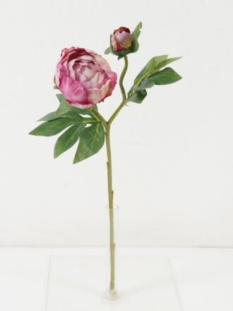 Artificial Flower 14*53cm Rose Single stem GS-12822003 Single Flowers 3,000+ sqm showroom with thousands of artificial flowers, plants & trees ready for global sourcing.