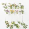 Artificial Flower 23*23*98cm wisteria with real touch leaves single stem GS-26222002 Single Flowers YeahFlower is one of Chinese leading OEM manufacturers and exporters , supplying the silk flowers, wholesale artificial trees