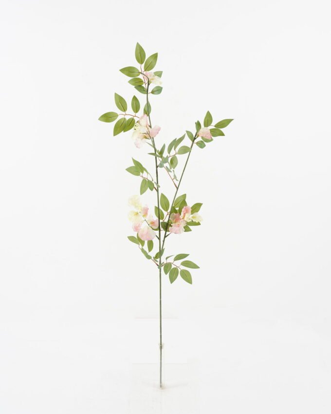 Artificial Flower 23*23*98cm wisteria with real touch leaves single stem GS-26222002-Z1 Single Flowers YeahFlower is one of Chinese leading OEM manufacturers and exporters , supplying the silk flowers, wholesale artificial trees