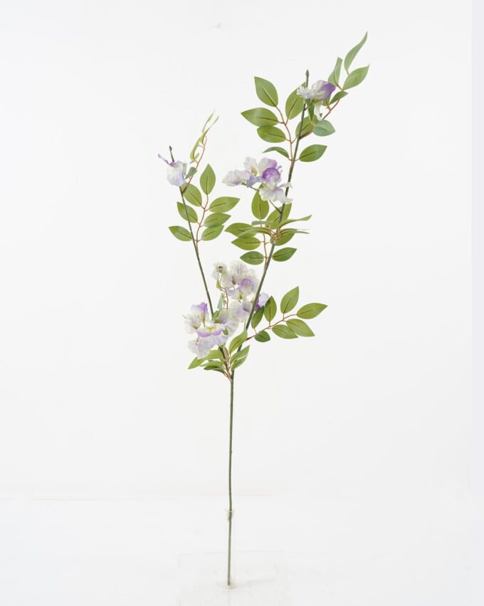 Artificial Flower 23*23*98cm wisteria with real touch leaves single stem GS-26222002 Single Flowers YeahFlower is one of Chinese leading OEM manufacturers and exporters , supplying the silk flowers, wholesale artificial trees