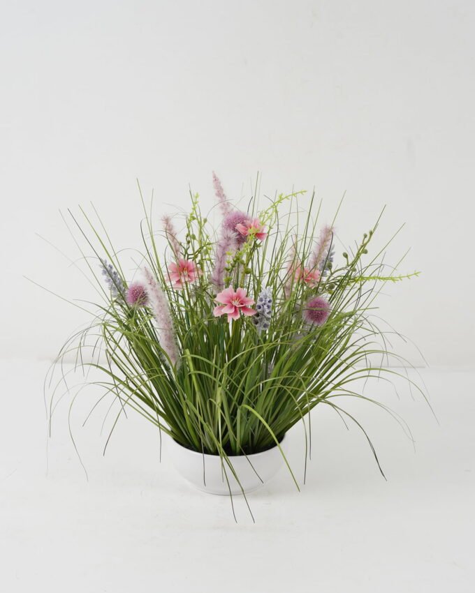 Artificial Grass 40cm grass in PP pot GS-29422028_3 Artificial Grass 40cm grass in PP pot GS-29422028 Grass&PLANT YeahFlower is one of Chinese leading OEM manufacturers and exporters , supplying the silk flowers, wholesale artificial trees