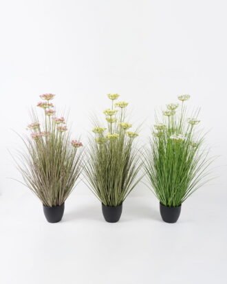 Artificial Grass 65*65*84cm Babysbreath grass *7 in PP pot GS-45722005 Grass&PLANT YeahFlower is one of Chinese leading OEM manufacturers and exporters , supplying the silk flowers, wholesale artificial trees