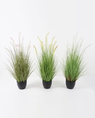 Artificial Grass 52*52*80cm Dog tail grass *10 in PP pot GS-45722011 Grass&PLANT YeahFlower is one of Chinese leading OEM manufacturers and exporters , supplying the silk flowers, wholesale artificial trees
