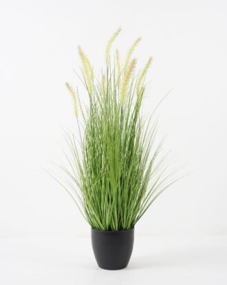 Artificial Grass 52*52*80cm Dog tail grass *10 in PP pot GS-45722011-G1 Grass&PLANT YeahFlower is one of Chinese leading OEM manufacturers and exporters , supplying the silk flowers, wholesale artificial trees