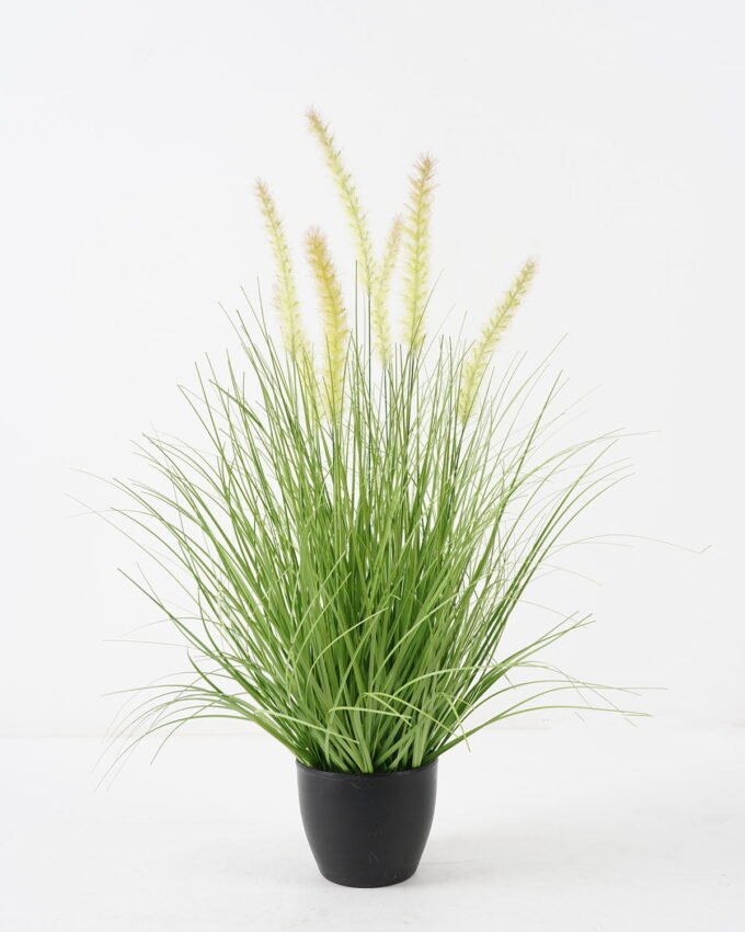 Artificial Grass 40*40*59cm Dog tail grass *7 in PP pot GS-45722010-G1 Grass&PLANT YeahFlower is one of Chinese leading OEM manufacturers and exporters , supplying the silk flowers, wholesale artificial trees