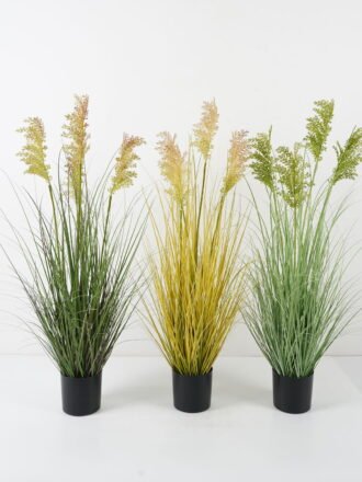 Artificial Grass 55*55*120CM Grass in PP pot GS-61922021-Z1 Grass&PLANT 3,000+ sqm showroom with thousands of artificial flowers, plants & trees ready for global sourcing.