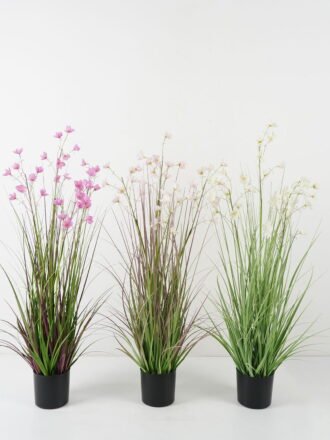 Artificial Grass 50*50*87CM Grass in PP pot GS-61922027 Grass&PLANT 3,000+ sqm showroom with thousands of artificial flowers, plants & trees ready for global sourcing.