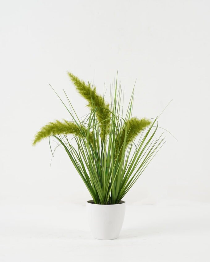 Artificial Grass 30*30*38cm grass in PP pot GS-29422030-G1 Grass&PLANT YeahFlower is one of Chinese leading OEM manufacturers and exporters , supplying the silk flowers, wholesale artificial trees