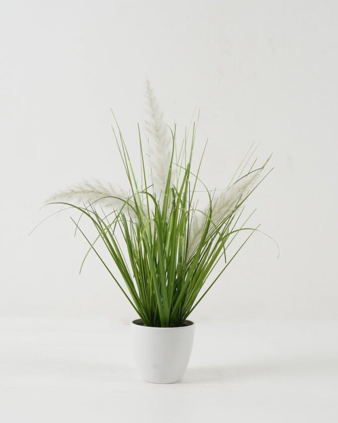 Artificial Grass 30*30*38cm grass in PP pot GS-29422030-W1 Grass&PLANT YeahFlower is one of Chinese leading OEM manufacturers and exporters , supplying the silk flowers, wholesale artificial trees