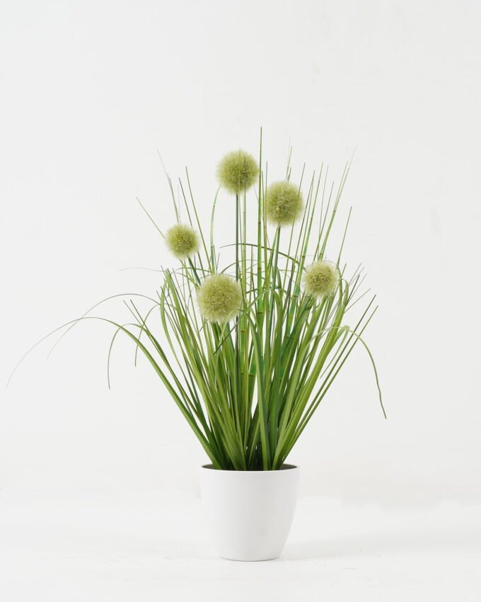 Artificial Grass 30*30*38cm grass in PP pot GS-29422031 Grass&PLANT YeahFlower is one of Chinese leading OEM manufacturers and exporters , supplying the silk flowers, wholesale artificial trees