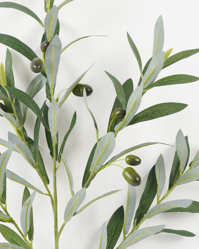 Artificial Plant 35*35*85cm Olive leaf *6 single stem GS-58922013 Leaves&Sprays&Foliages YeahFlower is one of Chinese leading OEM manufacturers and exporters , supplying the silk flowers, wholesale artificial trees