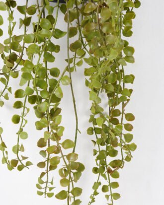 Artificial Plant 25*25*110cm, Potted coin leaves with hanging rope GS-48122004 Banners&Garlands YeahFlower is one of Chinese leading OEM manufacturers and exporters , supplying the silk flowers, wholesale artificial trees