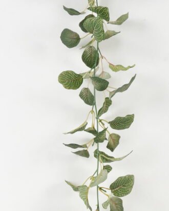 Artificial Plant 10*10*140cm Red vein leaf garland GS-65722007 WREATH YeahFlower is one of Chinese leading OEM manufacturers and exporters , supplying the silk flowers, wholesale artificial trees