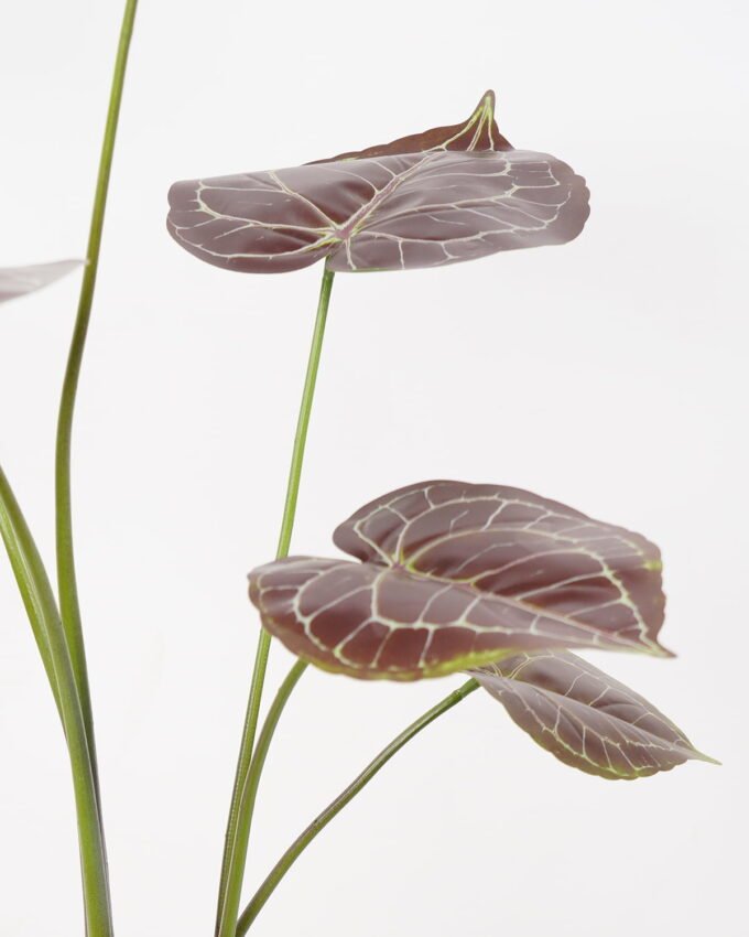 Artificial Tree 50*50*90CM Anthurium crystallinum tree in pp pot GS-48522037 Tree&Plant YeahFlower is one of Chinese leading OEM manufacturers and exporters , supplying the silk flowers, wholesale artificial trees