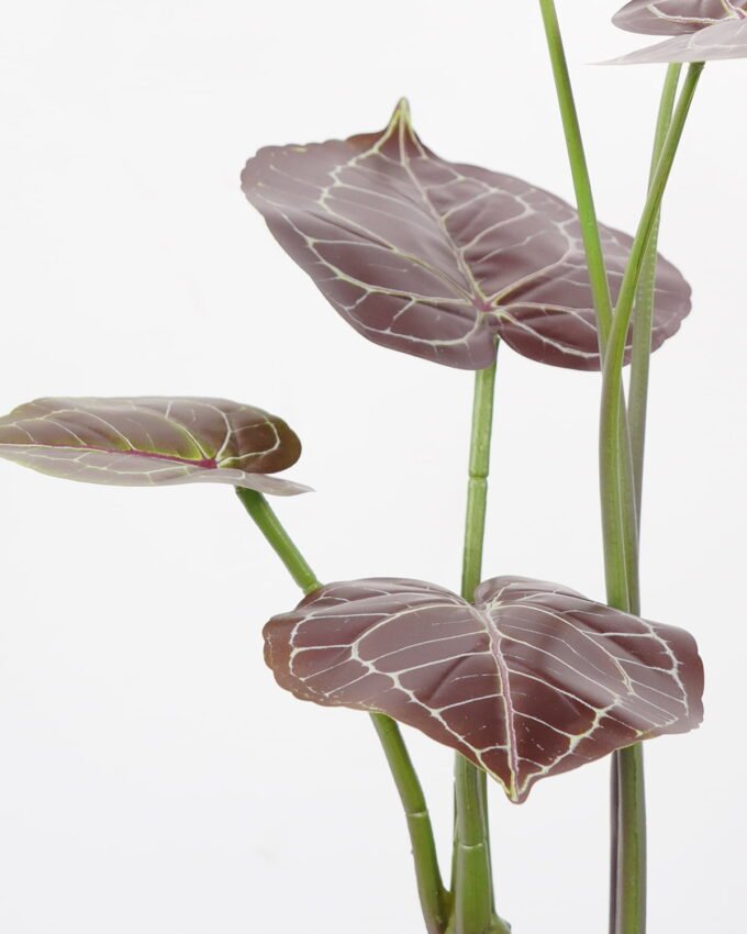 Artificial Tree 50*50*90CM Anthurium crystallinum tree in pp pot GS-48522038 Tree&Plant YeahFlower is one of Chinese leading OEM manufacturers and exporters , supplying the silk flowers, wholesale artificial trees