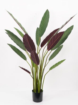 Artificial Tree 85*80*140CM Tabby taro tree in pp pot GS-48522015 Tree&Plant 3,000+ sqm showroom with thousands of artificial flowers, plants & trees ready for global sourcing.