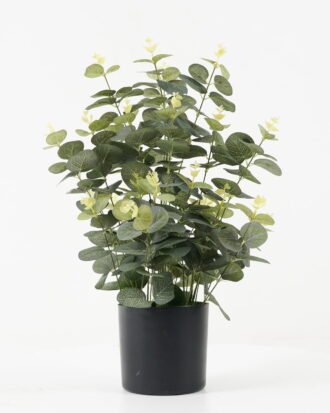 Artificial Tree 30*30*45cm Eucalyptus leaves in PP pot GS-43422030 Tree&Plant YeahFlower is one of Chinese leading OEM manufacturers and exporters , supplying the silk flowers, wholesale artificial trees