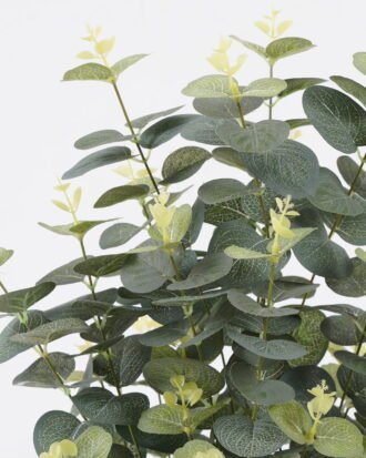 Artificial Tree 30*30*45cm Eucalyptus leaves in PP pot GS-43422030 Tree&Plant YeahFlower is one of Chinese leading OEM manufacturers and exporters , supplying the silk flowers, wholesale artificial trees