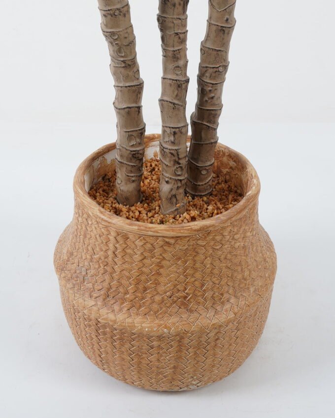 Artificial Tree 70*70*175cm Sisal hemp*3 in cement pot GS-19222009 Tree&Plant YeahFlower is one of Chinese leading OEM manufacturers and exporters , supplying the silk flowers, wholesale artificial trees
