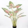 Artificial Tree 85*80*140CM Tabby taro tree in pp pot GS-48522015 Tree&Plant YeahFlower is one of Chinese leading OEM manufacturers and exporters , supplying the silk flowers, wholesale artificial trees