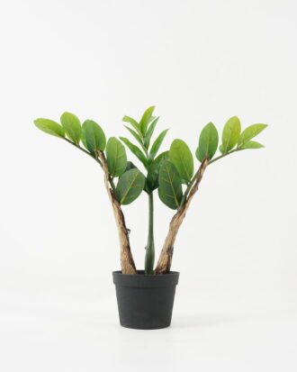 Artificial Tree 30*20*42CM Zamioculcas tree in the PP pot GS-30422001 Tree&Plant YeahFlower is one of Chinese leading OEM manufacturers and exporters , supplying the silk flowers, wholesale artificial trees