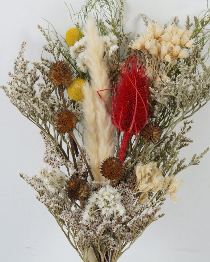 Dried Flowers H:50CM Dried natural items bouquet with pvc/paper wrapped(58g/bouquet) GS-56622033 Bouquet YeahFlower is one of Chinese leading OEM manufacturers and exporters , supplying the silk flowers, wholesale artificial trees
