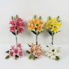 Artificial Flower 60CM  Lily  bush GS-64922011 Flowers Bush YeahFlower is one of Chinese leading OEM manufacturers and exporters , supplying the silk flowers, wholesale artificial trees