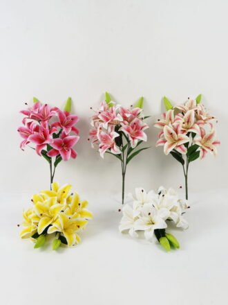 Artificial Flower H:50CM ROSE BUSH*10 GS-00522003DUP-W1 Flowers Bush 3,000+ sqm showroom with thousands of artificial flowers, plants & trees ready for global sourcing.