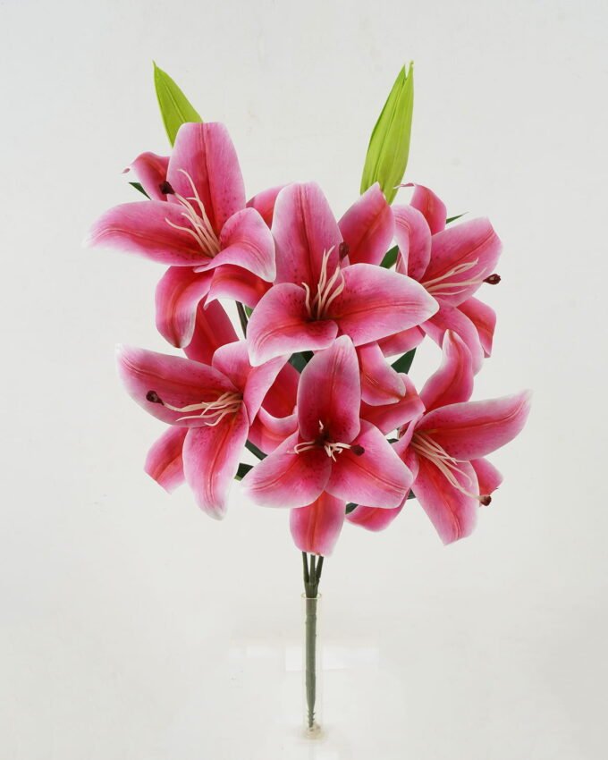 Artificial Flower 60cm  Lily  bush GS-64922010 Flowers Bush YeahFlower is one of Chinese leading OEM manufacturers and exporters , supplying the silk flowers, wholesale artificial trees