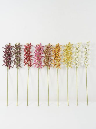 Artificial Flower 90cm  cymbedium  single stem GS-64922012 Single Flowers 3,000+ sqm showroom with thousands of artificial flowers, plants & trees ready for global sourcing.