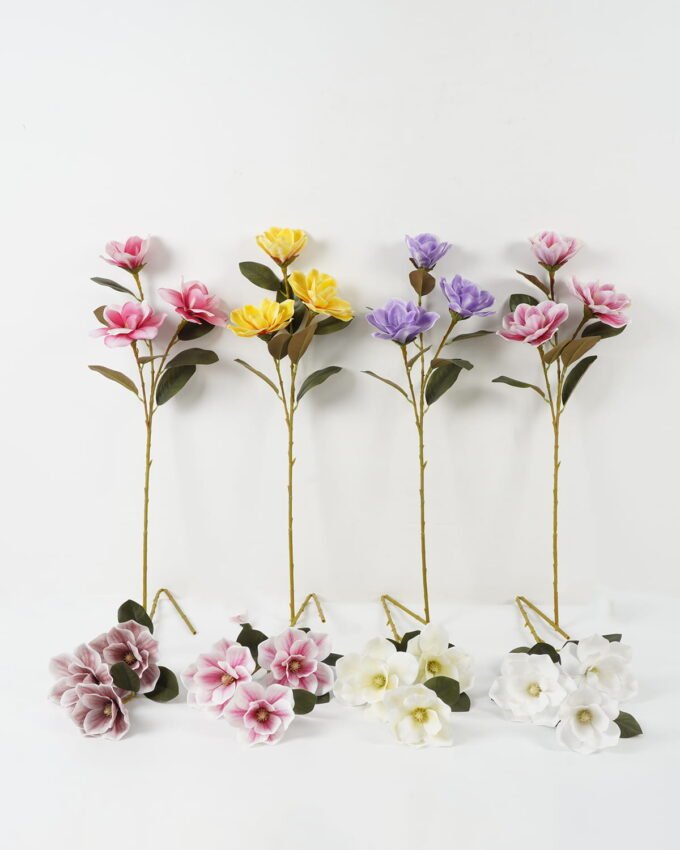Artificial Flower 80cm Magnolia single stem GS-64922005 Single Flowers YeahFlower is one of Chinese leading OEM manufacturers and exporters , supplying the silk flowers, wholesale artificial trees