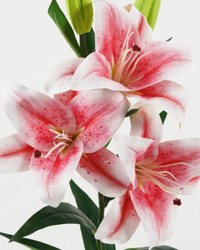 Lily☺︎ SMYCKA artificial flower, lily/white, 33 ½