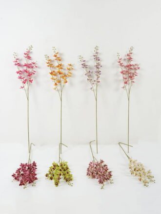 Artificial Flower 57cm Orchid leaf single stem GS-64922013 Single Flowers 3,000+ sqm showroom with thousands of artificial flowers, plants & trees ready for global sourcing.